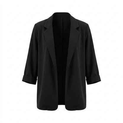 Allsaints Leather - Viren | Open-Front Lightweight Blazer Women