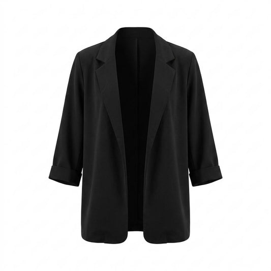 Allsaints Leather - Viren | Open-Front Lightweight Blazer Women