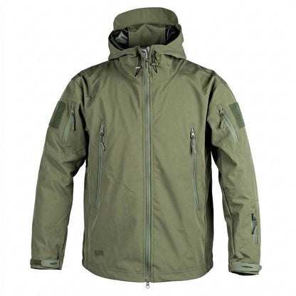 Allsaints Leather - Zesan | Hooded Softshell Jacket Men