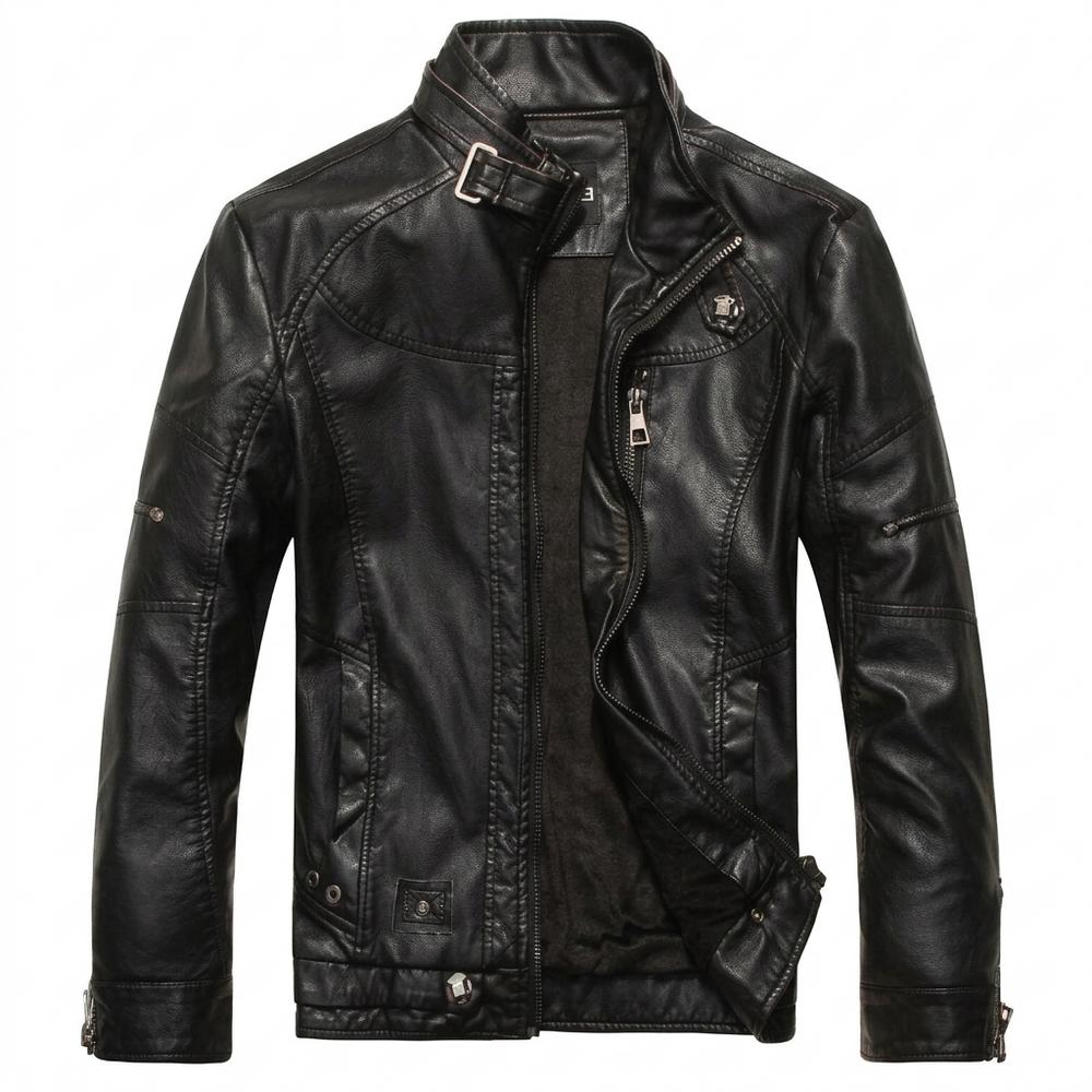 Allsaints Leather - Coren | Quilted Fitted Leather Jacket Men