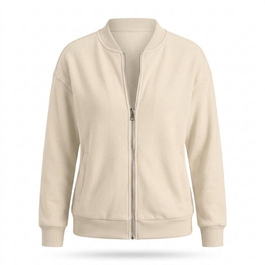 Allsaints Leather - Raver | Zip-Up Ribbed-Collar Jacket Women