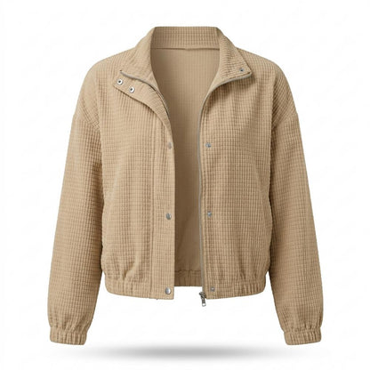 Allsaints Leather - Mavan | Quilted Zip-Up Jacket Women