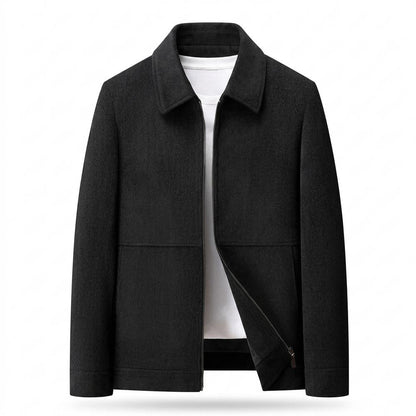 Allsaints Leather - Corev | Zip-Up Textured Jacket Men
