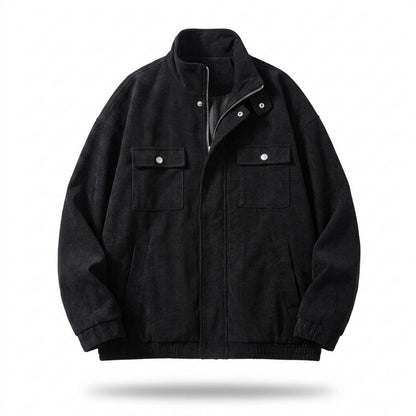 Allsaints Leather - Cadar | Corduroy Zip-Up Jacket Unisex