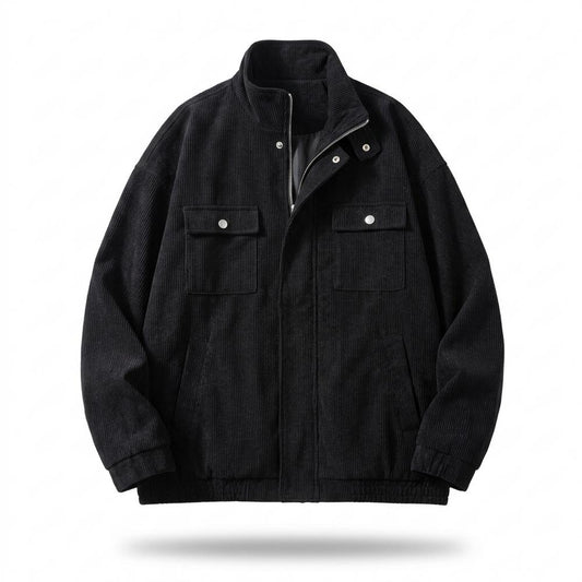 Allsaints Leather - Cadar | Corduroy Zip-Up Jacket Unisex