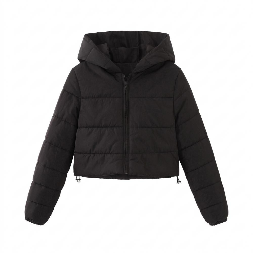 Allsaints Leather - Roser | Quilted Hooded Jacket Women
