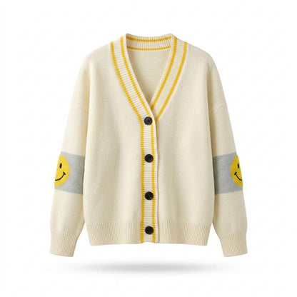 Allsaints Leather - Samin | Button-Front V-Neck Knit Cardigan Women