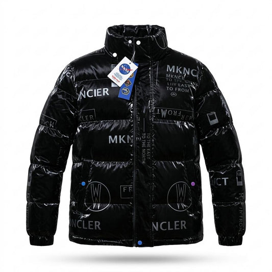 Allsaints Leather - Zatir | Padded Glossy Jacket Unisex