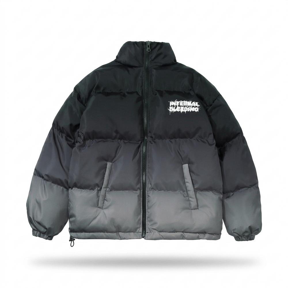 Allsaints Leather - Kalin | Padded Gradient Jacket Unisex