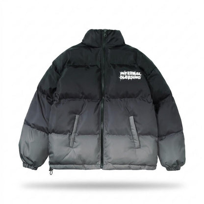 Allsaints Leather - Kalin | Padded Gradient Jacket Unisex