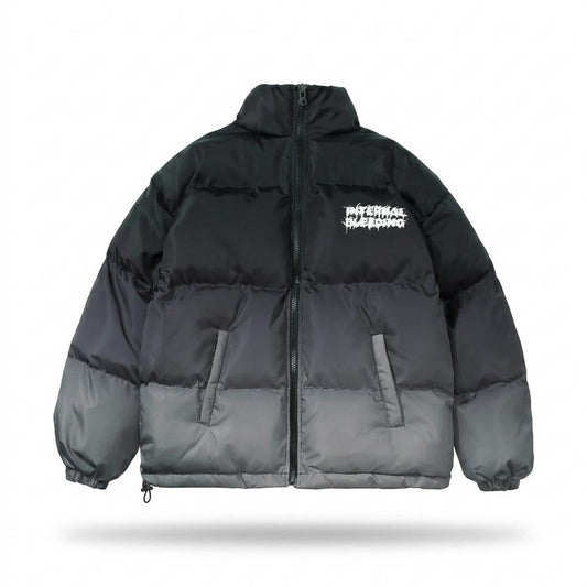 Allsaints Leather - Kalin | Padded Gradient Jacket Unisex
