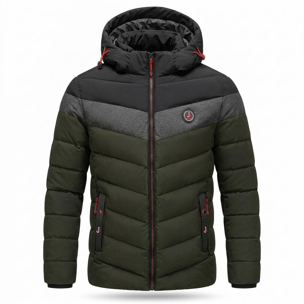Allsaints Leather - Kodet | Quilted Hooded Jacket Men