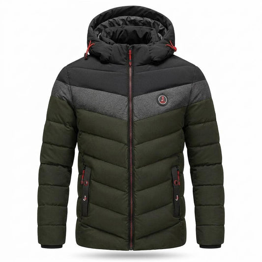 Allsaints Leather - Kodet | Quilted Hooded Jacket Men