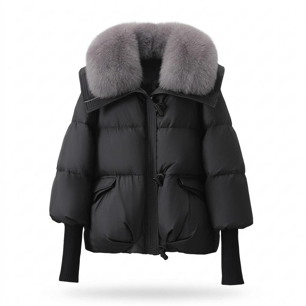 Allsaints Leather - Dakar | Quilted Fur-Trimmed Jacket Women