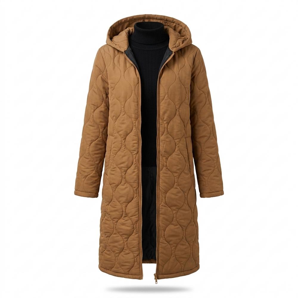 Allsaints Leather - Caser | Quilted Hooded Coat Women