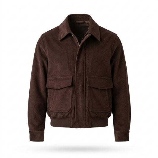 Allsaints Leather - Rotir | Corduroy Zip-Front Jacket Men