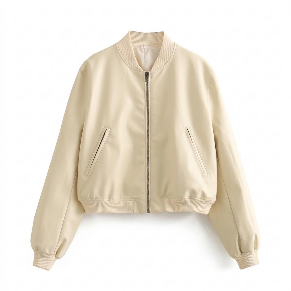 Allsaints Leather - Loser | Zip-Up Cropped Jacket Women