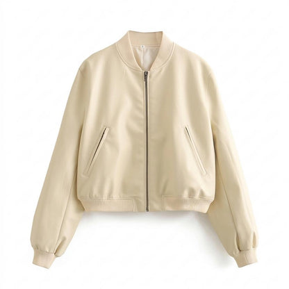 Allsaints Leather - Loser | Zip-Up Cropped Jacket Women