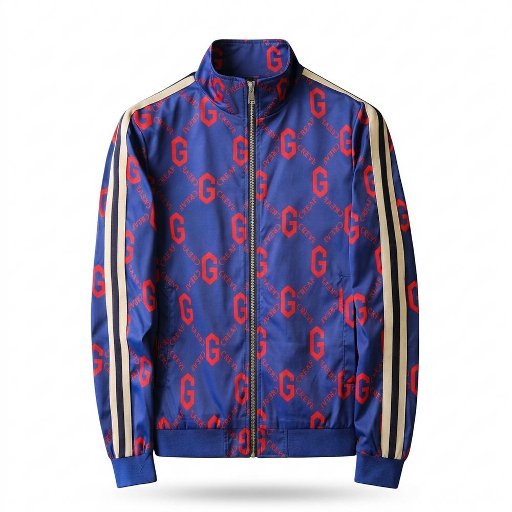 Allsaints Leather - Maral | Patterned Zip-Up Jacket Men