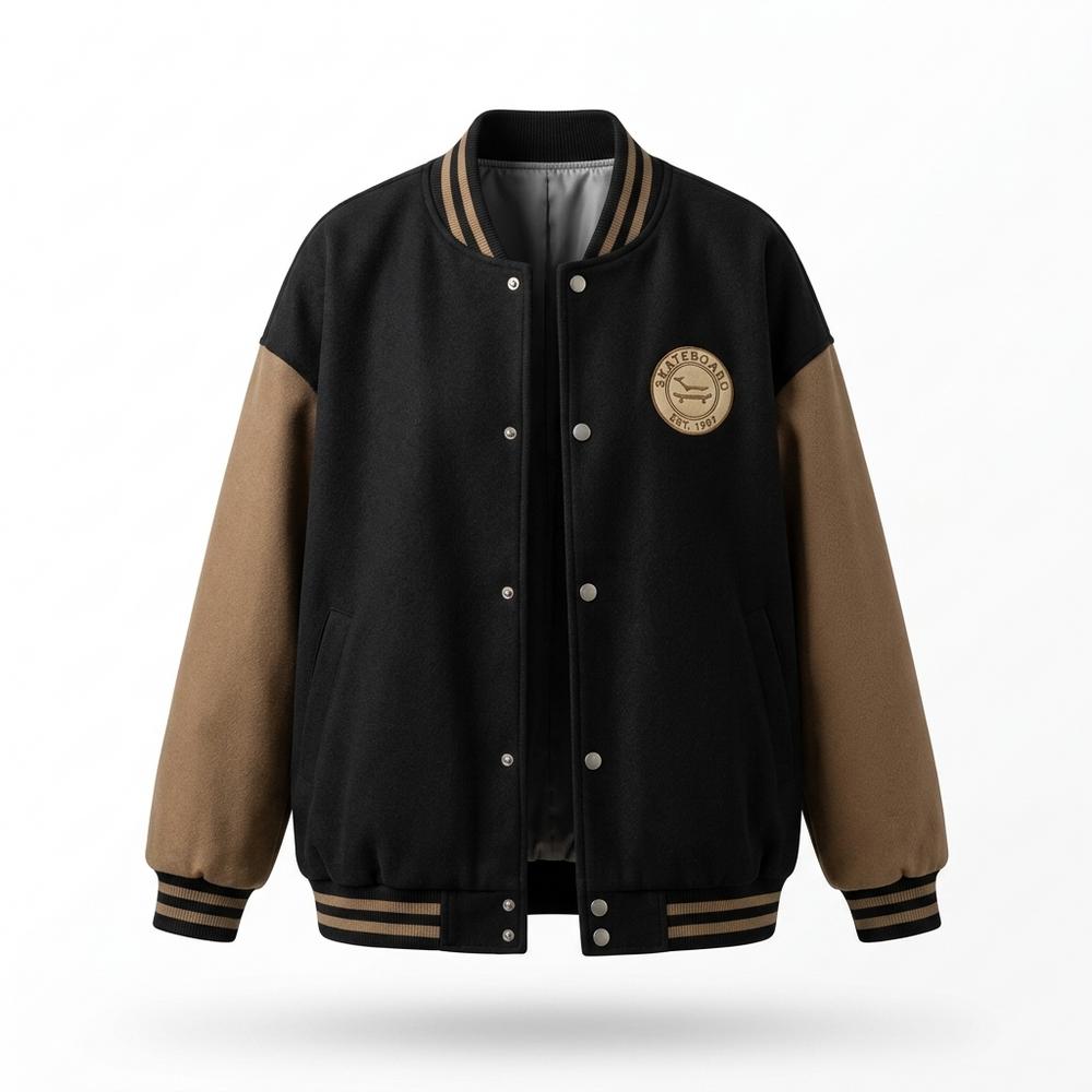 Allsaints Leather - Lyvar | Two-Tone Buttoned Jacket Women
