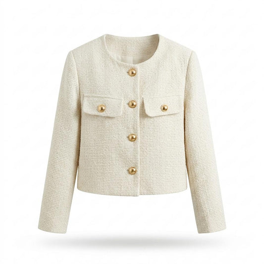 Allsaints Leather - Sesel | Textured Collarless Jacket Women