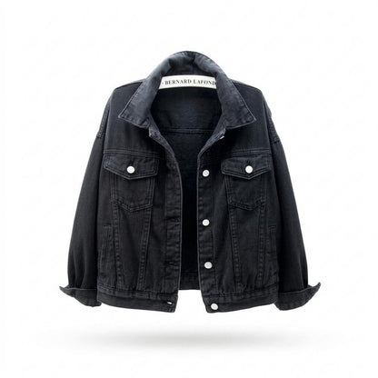 Allsaints Leather - Ralan | Oversized Button-Front Denim Jacket Women