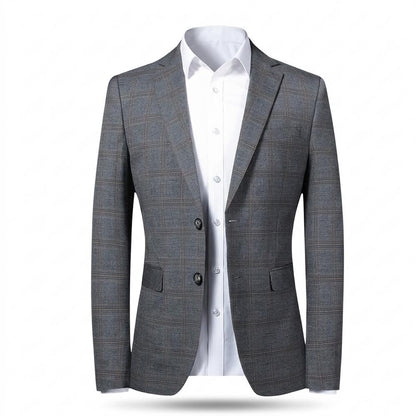 Allsaints Leather - Lasan | Plaid Slim Fit Blazer Men