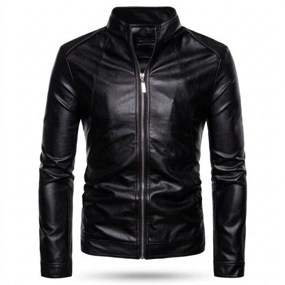 Allsaints Leather - Dalor | Slim-Fit Zip-Up Leather Jacket Men
