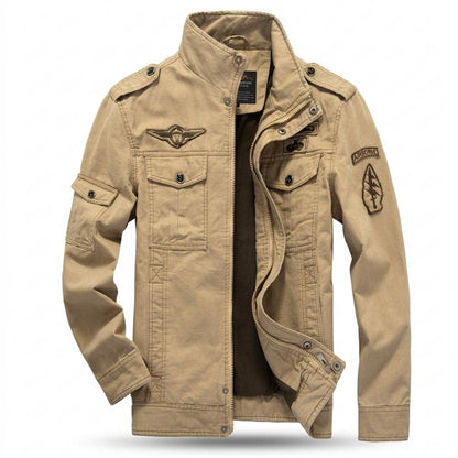 Allsaints Leather - Lenal | Lined Embroidered Jacket Men