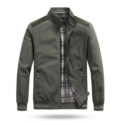 Allsaints Leather - Catal | Zip-Up Lined Jacket Men