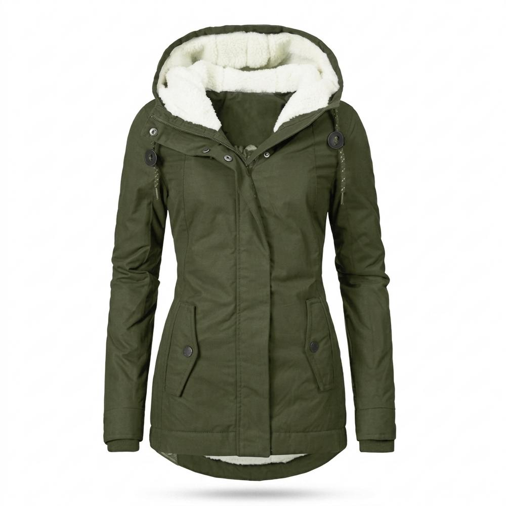 Allsaints Leather - Radar | Sherpa-Lined Hooded Jacket Women