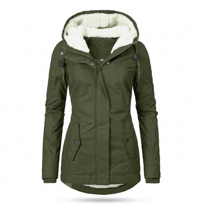 Allsaints Leather - Radar | Sherpa-Lined Hooded Jacket Women