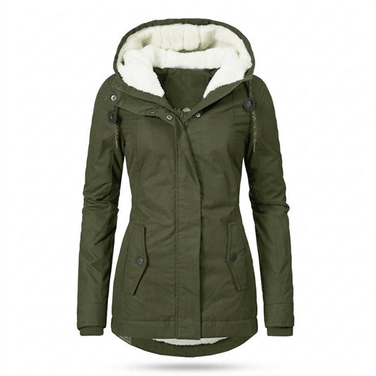 Allsaints Leather - Radar | Sherpa-Lined Hooded Jacket Women