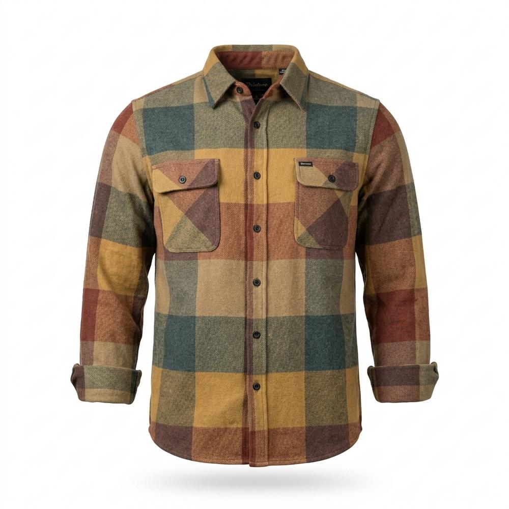 Allsaints Leather - Dalom | Plaid Button-Up Shirt Men