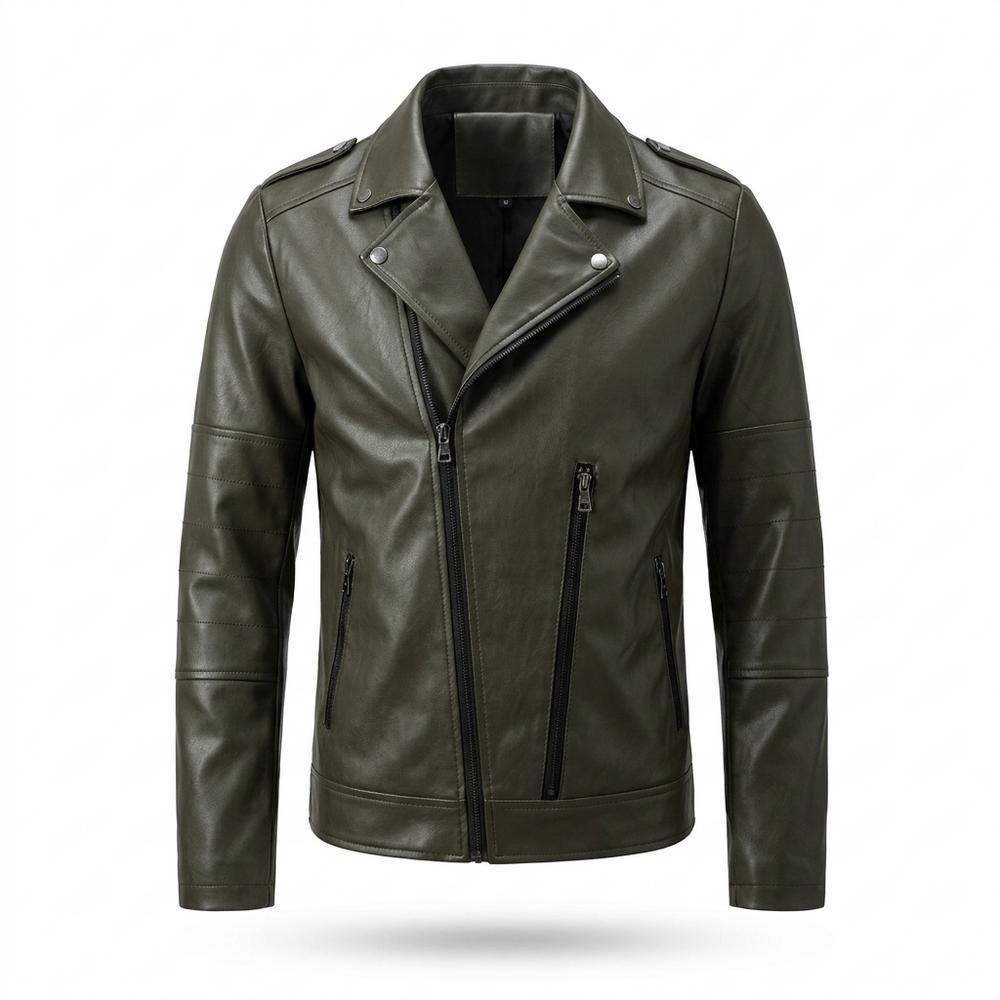 Allsaints Leather - Alvan | Asymmetrical Tailored Leather Jacket Men