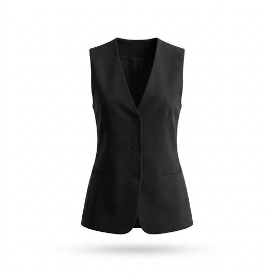 Allsaints Leather - Veral | Tailored Sleeveless Vest Women