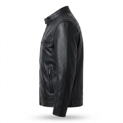 Allsaints Leather - Lehom | Lined Quilted Leather Jacket Men