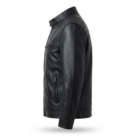 Allsaints Leather - Lehom | Lined Quilted Leather Jacket Men