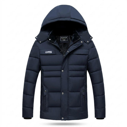 Allsaints Leather - Levar | Hooded Padded Jacket Men