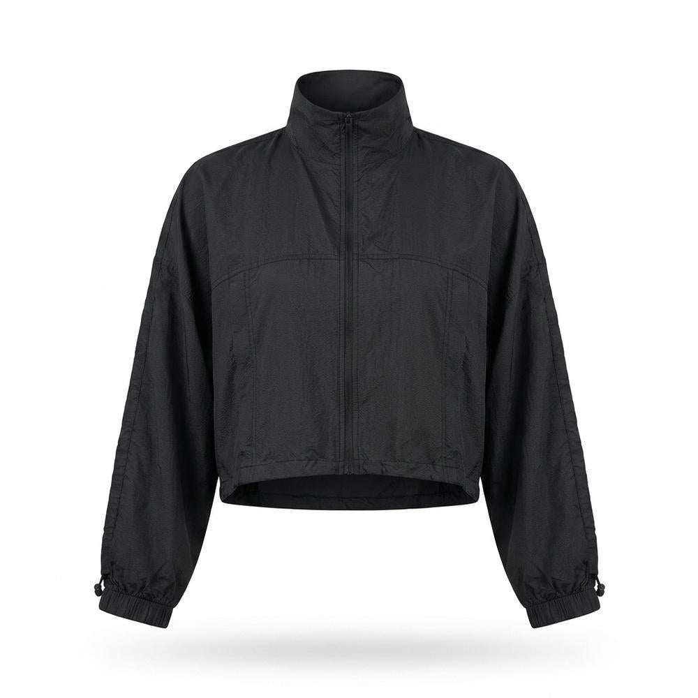 Allsaints Leather - Karon | Cropped High-Neck Jacket Women