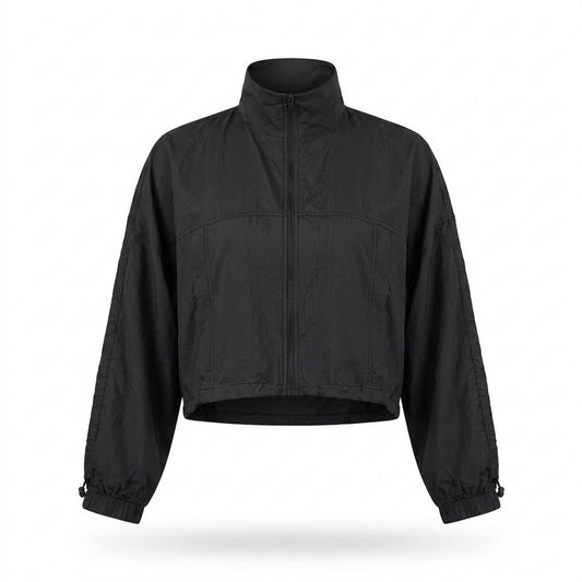 Allsaints Leather - Karon | Cropped High-Neck Jacket Women