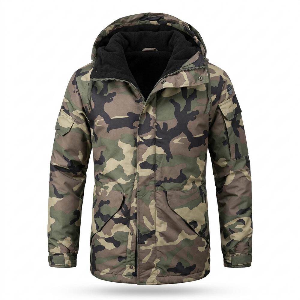 Allsaints Leather - Tamon | Camouflage Padded Jacket Men