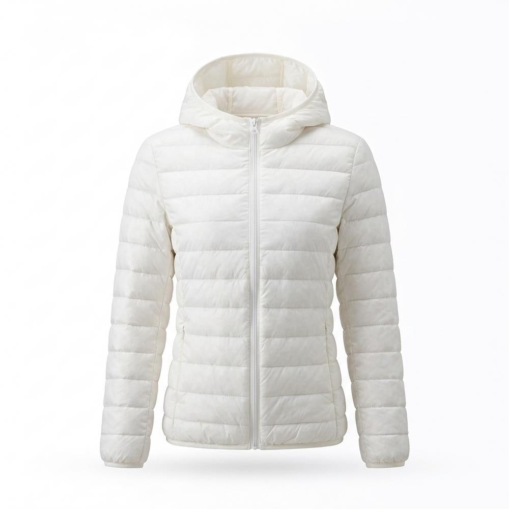 Allsaints Leather - Taran | Quilted Hooded Jacket Women