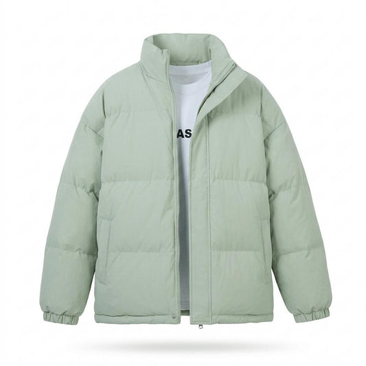 Allsaints Leather - Corel | Padded Quilted Jacket Unisex