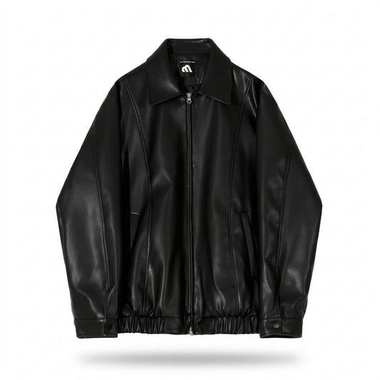 Allsaints Leather - Dakod | Zip-Up Relaxed-Fit Leather Jacket Unisex