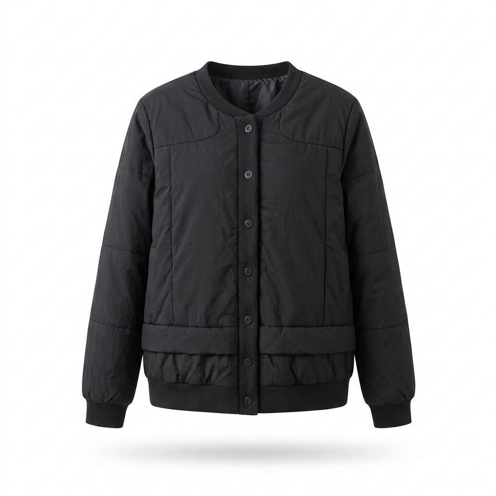 Allsaints Leather - Samir | Quilted Collarless Jacket Women
