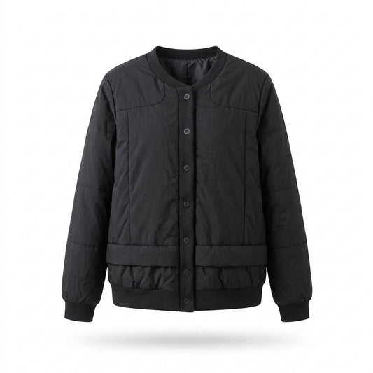 Allsaints Leather - Samir | Quilted Collarless Jacket Women