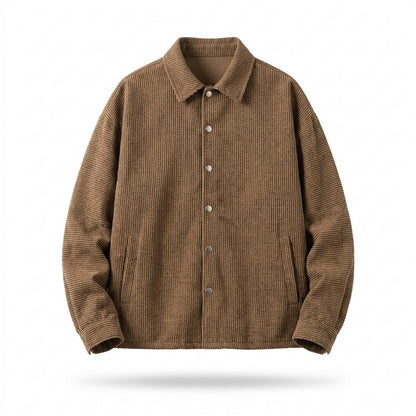 Allsaints Leather - Rinal | Ribbed Collared Jacket Unisex
