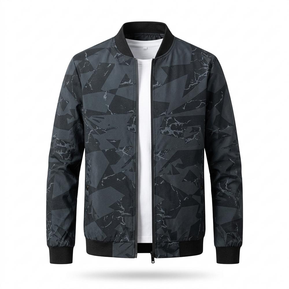 Allsaints Leather - Lydar | Patterned Lightweight Jacket Men
