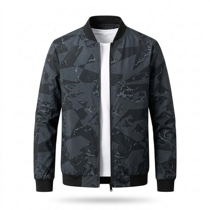 Allsaints Leather - Lydar | Patterned Lightweight Jacket Men